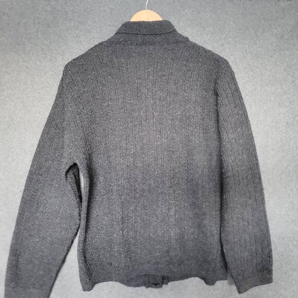 Vintage 1980s Laura Ashley Women’s Size 12 Fair Isle 100% Wool Knitted Sweater - Picture 2 of 8